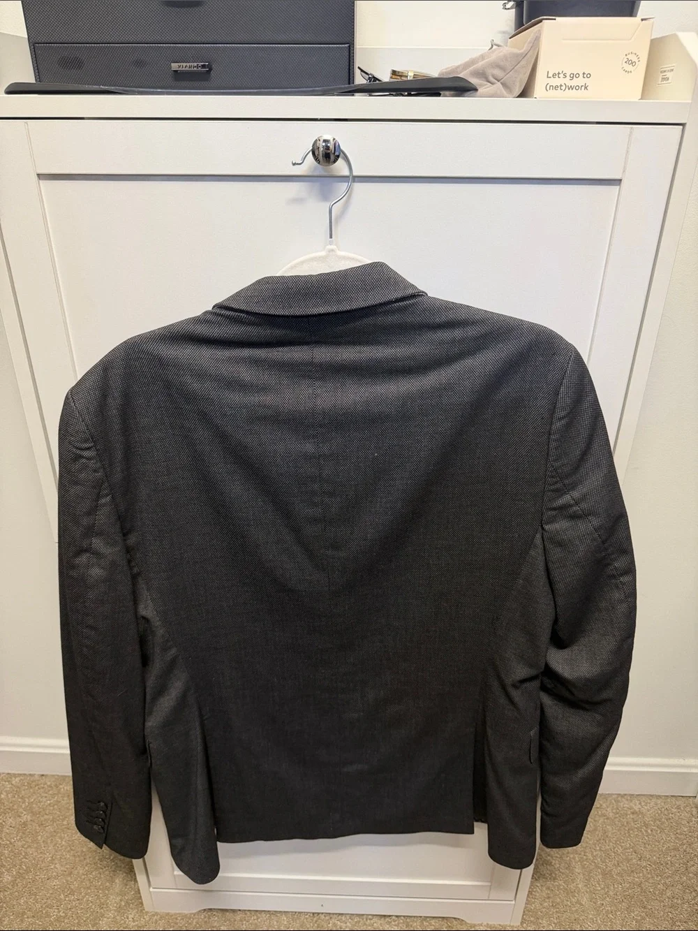 Zara Man Men’s Blazer Size 40 Gray Sport Coat